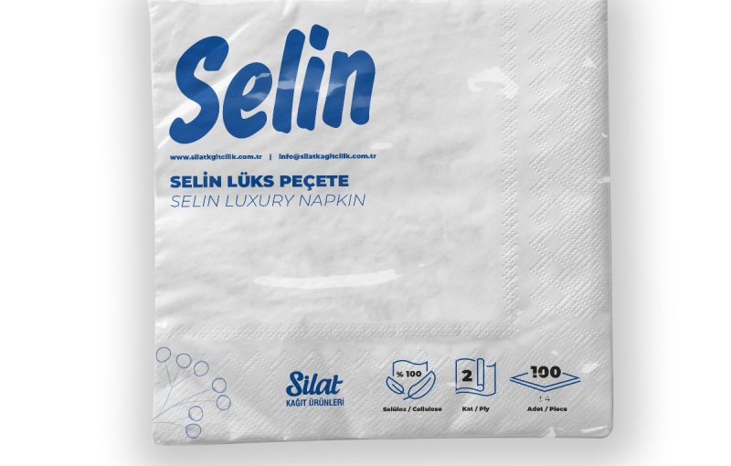 SELİN 1/8 ÖZEL KATLAMALI PEÇETE (40X40 1/8)