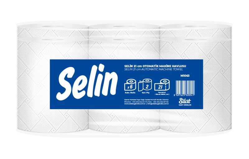 SELİN 21 cm OTOMATİK MAKİNE HAVLUSU (6 kg)