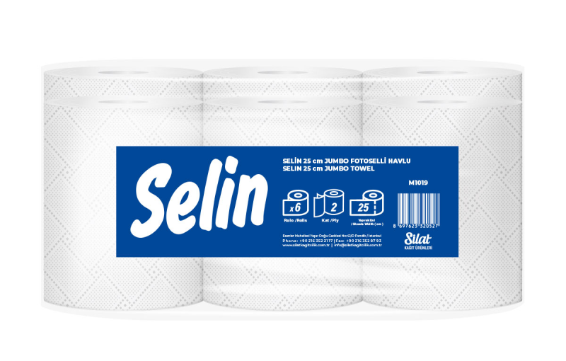 SELİN 25 cm JUMBO FOTOSELLİ HAVLU (6 KG)